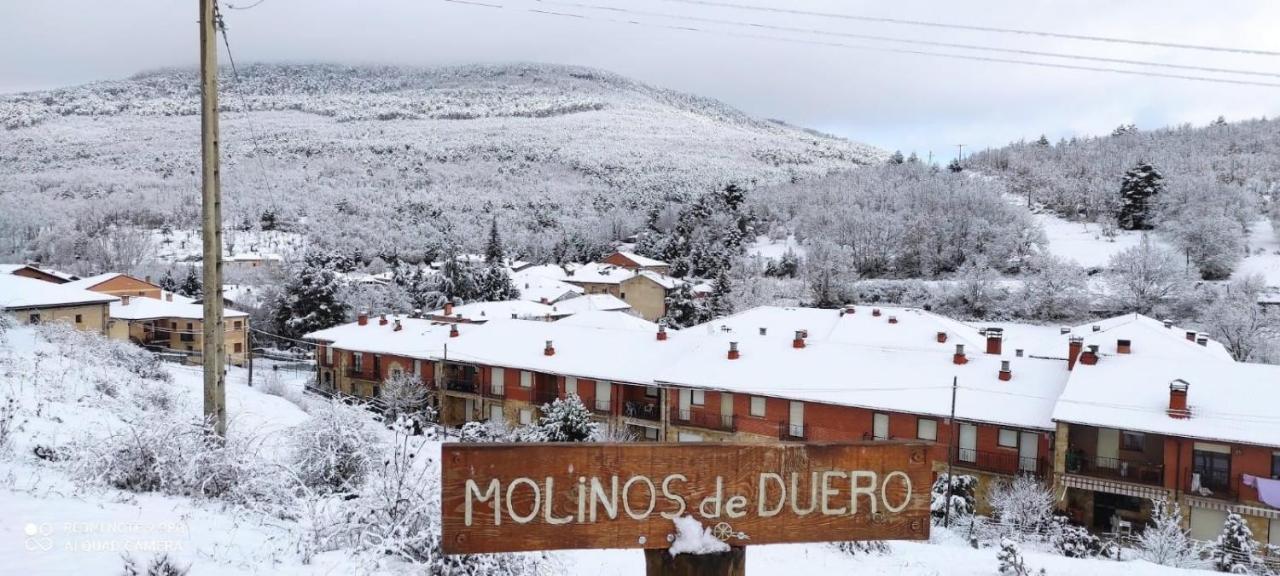 Hostal Rio Duero Molinos de Duero Luaran gambar